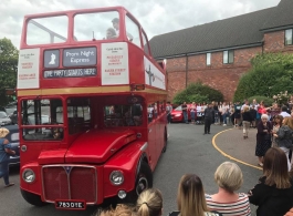 Open Top Bus wedding hire in Watford